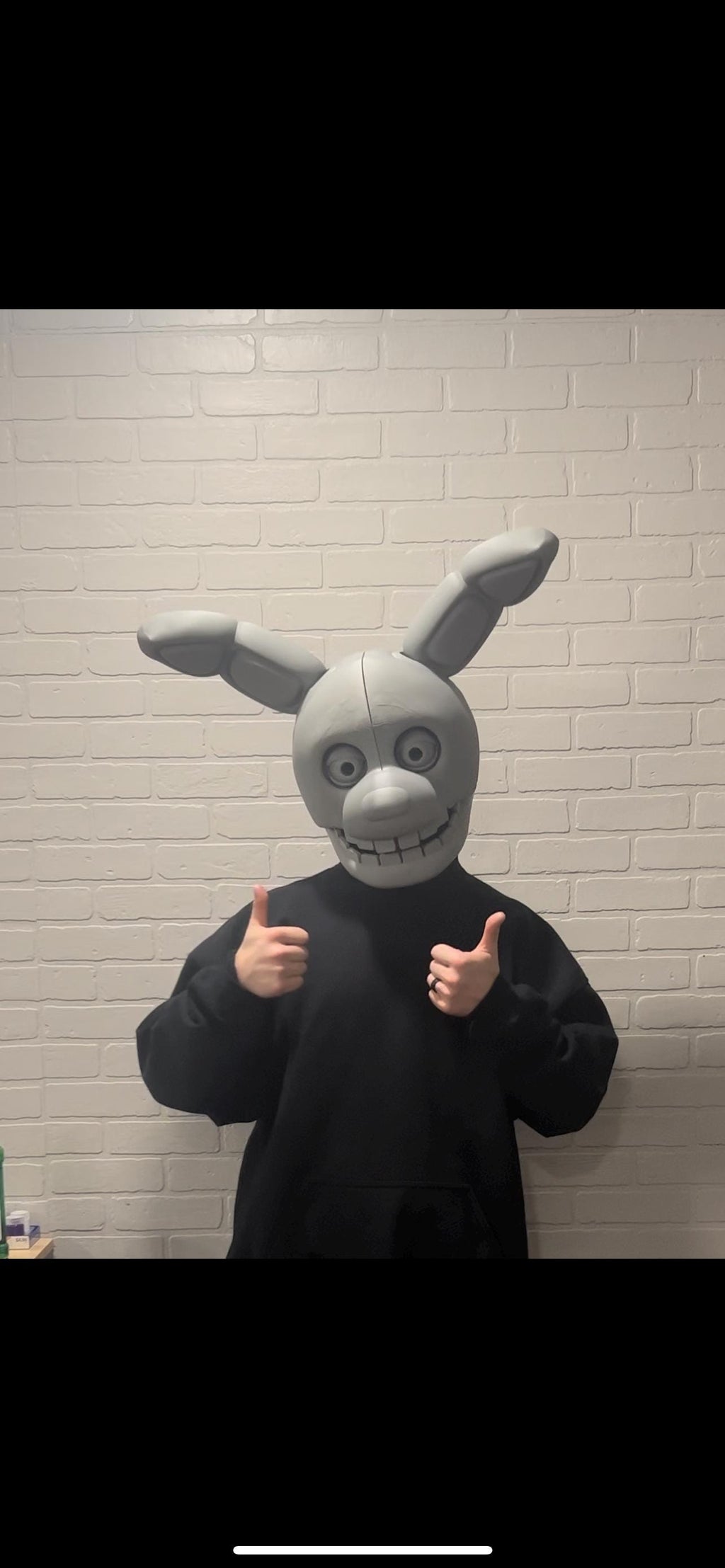 Spring Bonnie Cosplay MASK / WALL ART Fnaf Five Nights At Freddy’s