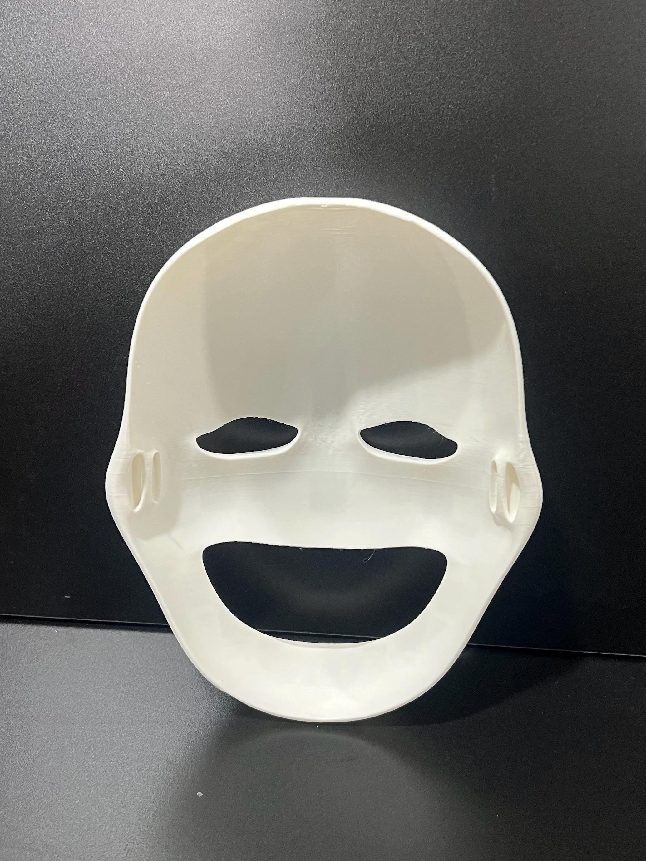 Wearable Marionette / Puppet Mask FNAF Five Nights At Freddy’s Uncolored