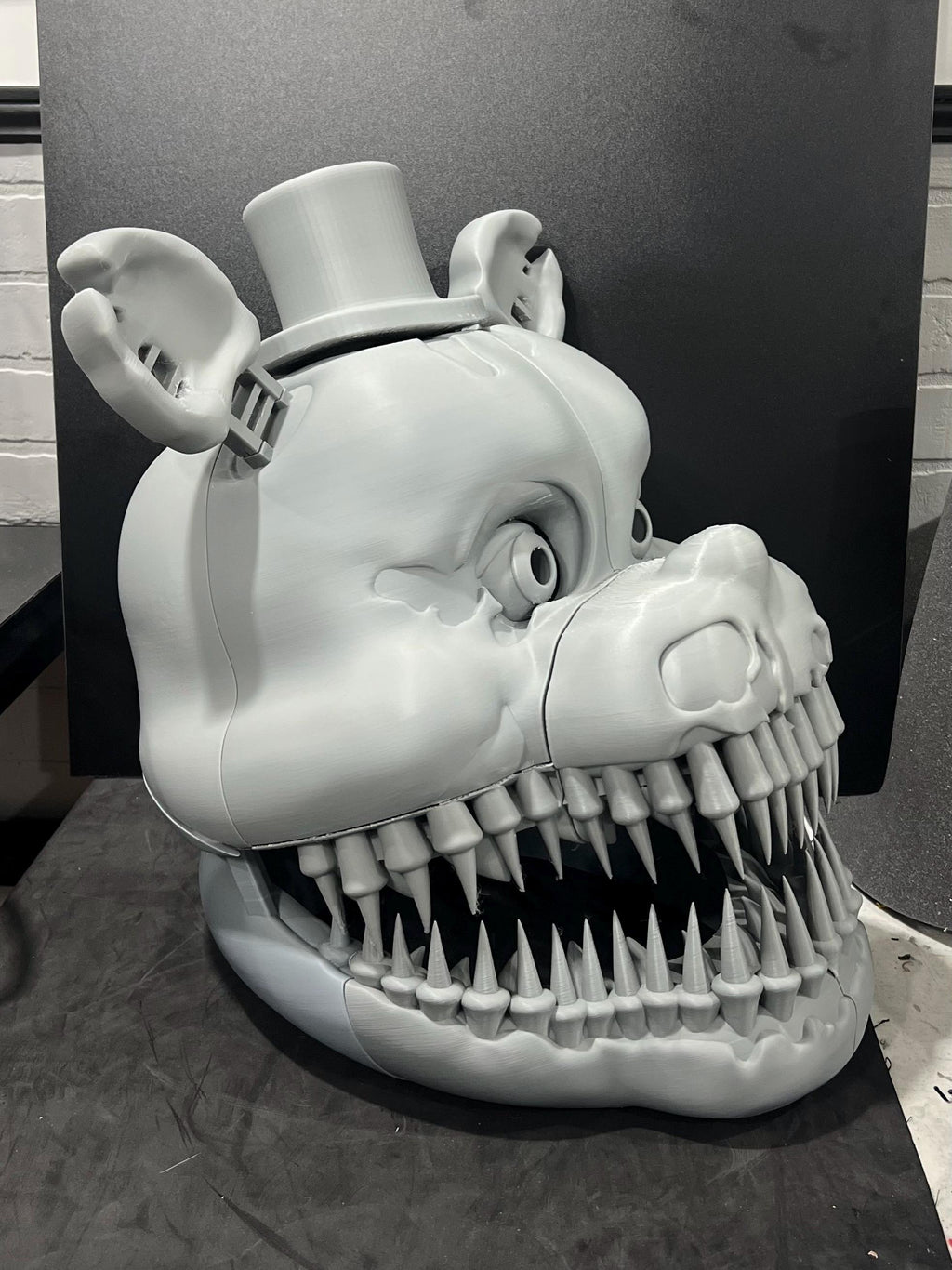 Nightmare Fredbear Cosplay FULL HELMET FNAF Five Nights At Freddy’s