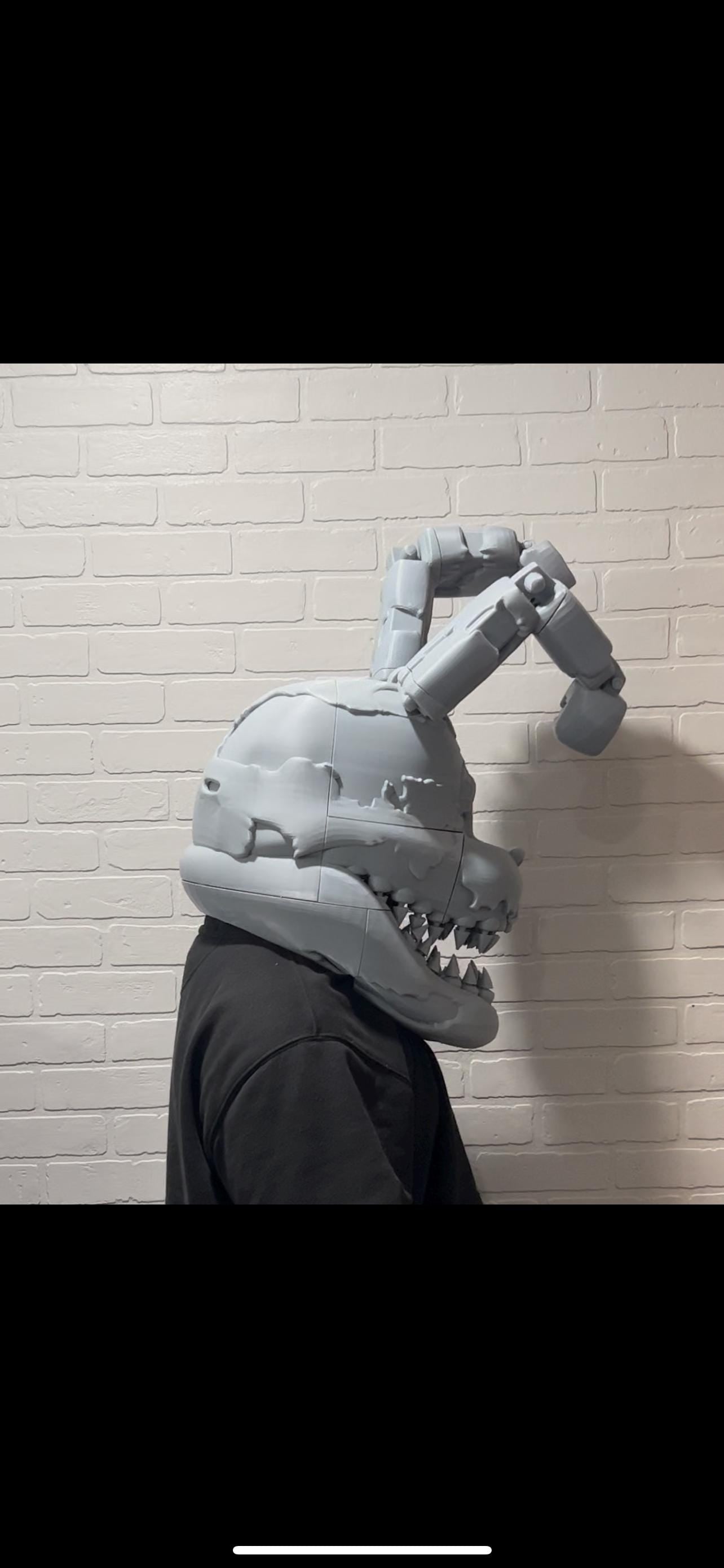 Nightmare Bonnie HELMET Cosplay FNAF Five Nights At Freddy’s