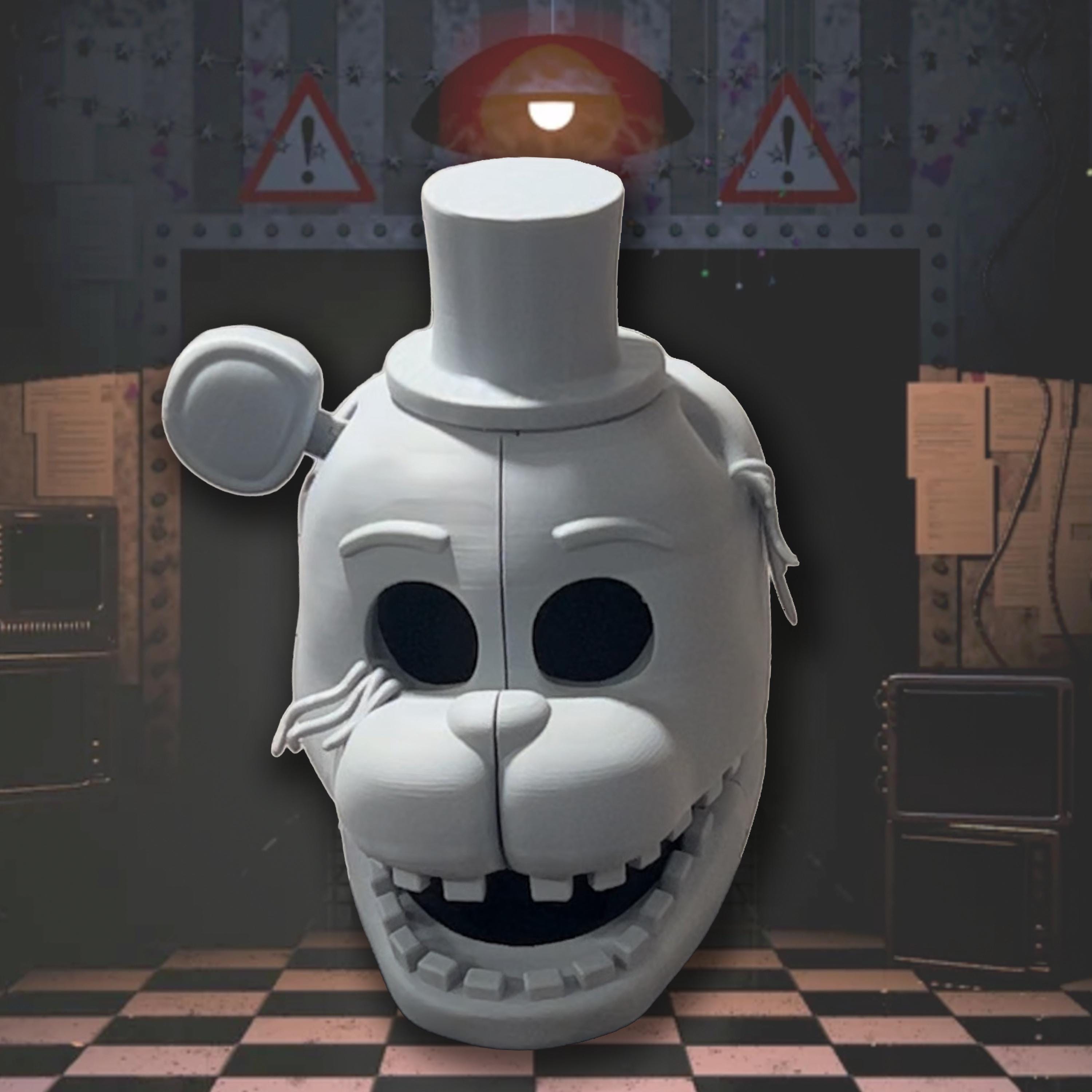 Golden Freddy HELMET Cosplay FNAF Five Nights At Freddy’s