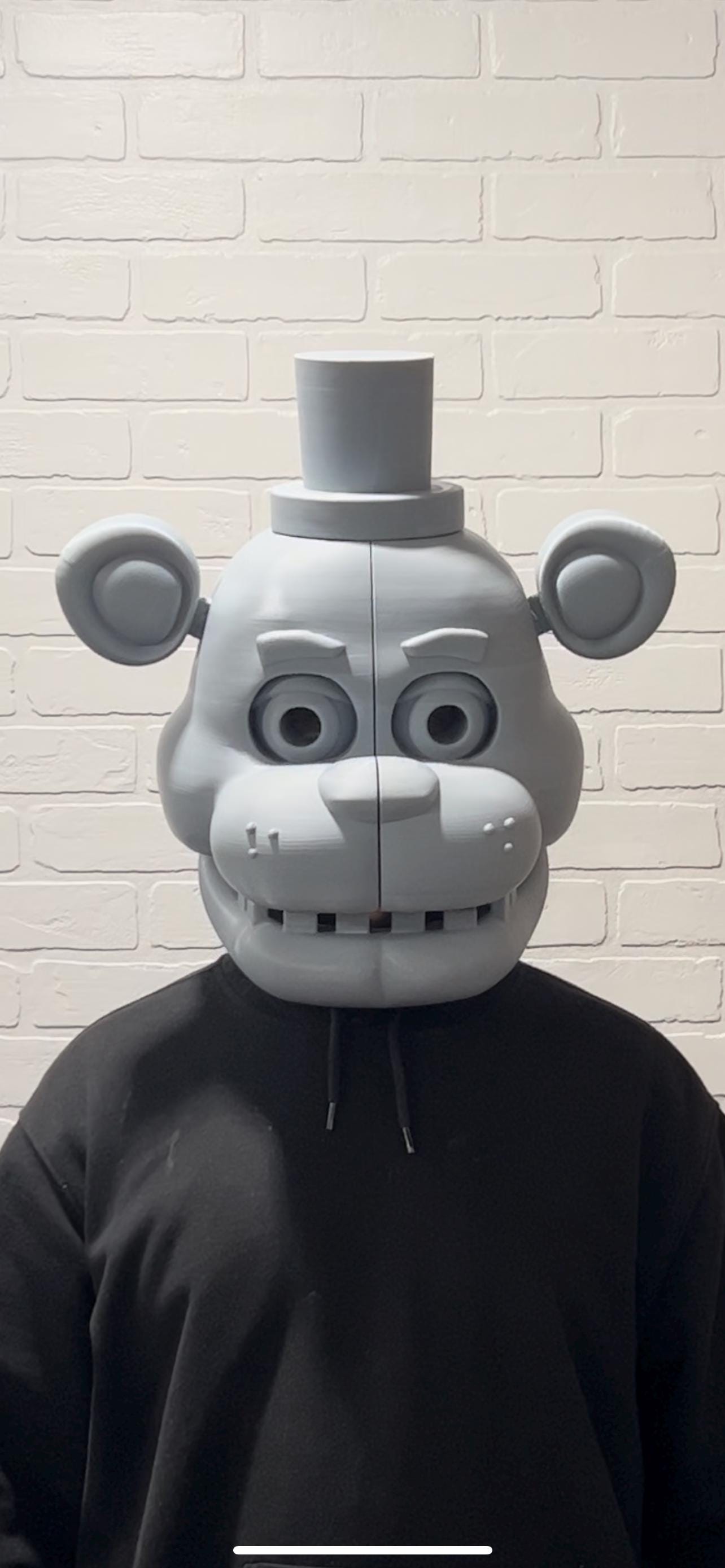 Freddy Fazbear HELMET Cosplay FNAF Five Nights At Freddy’s