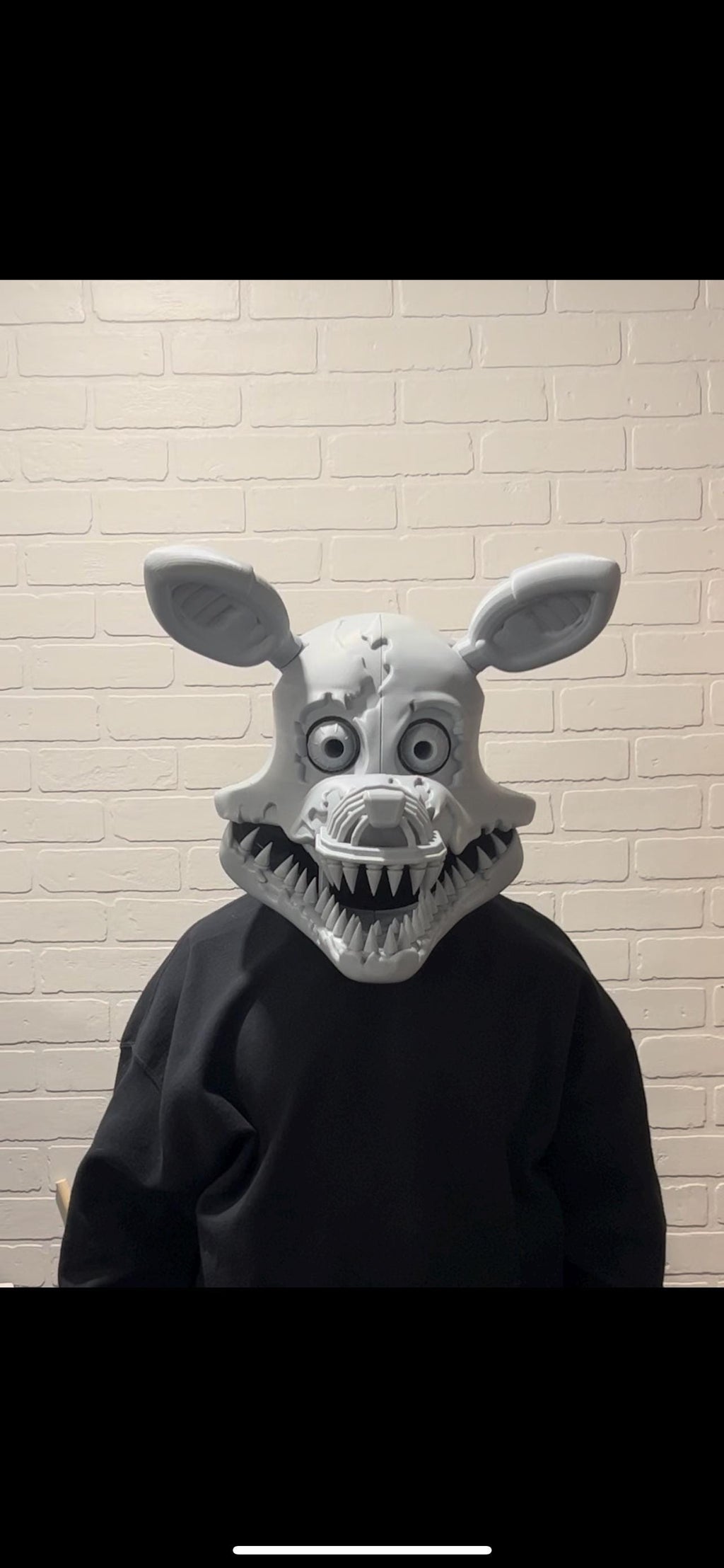 Nightmare Foxy Cosplay Helmet FNAF Five Nights At Freddy’s