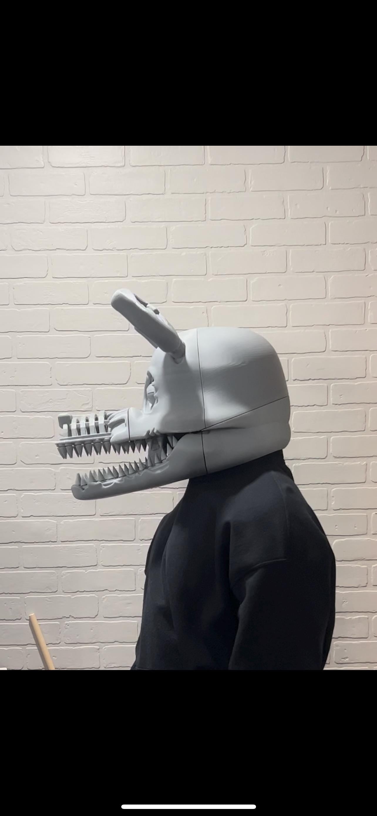 Nightmare Foxy Cosplay Helmet FNAF Five Nights At Freddy’s