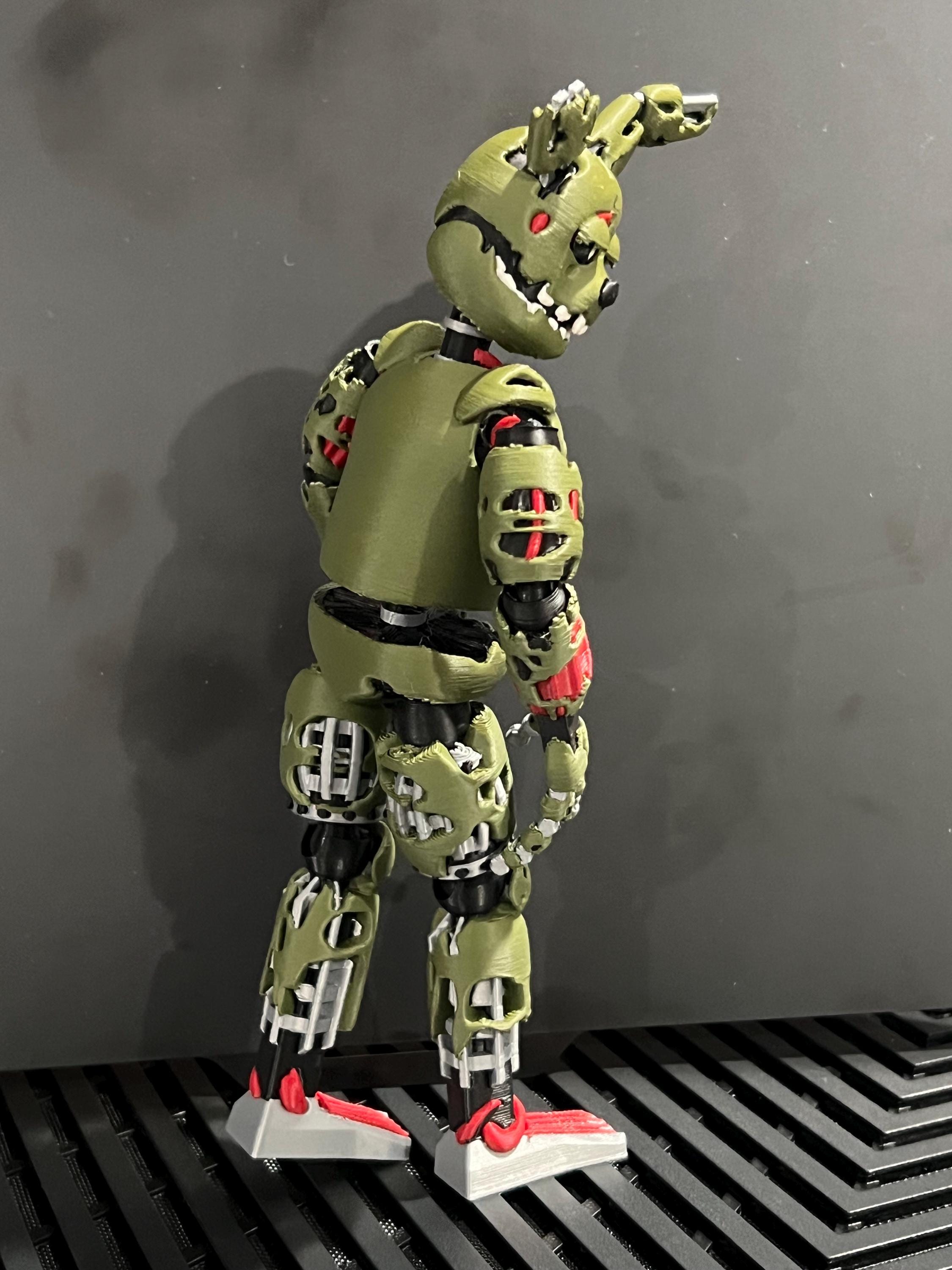 Springtrap Articulating Figure FNAF 3 Five Nights At Freddy’s