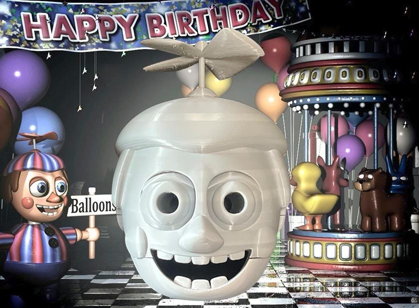 Balloon Boy Cosplay Helmet FNAF Five Nights At Freddy’s