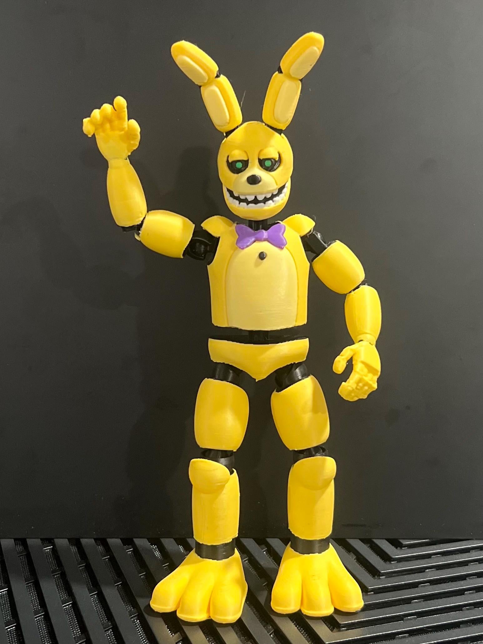 Spring Bonnie OG Articulating Figure FNAF Five Nights At Freddy’s