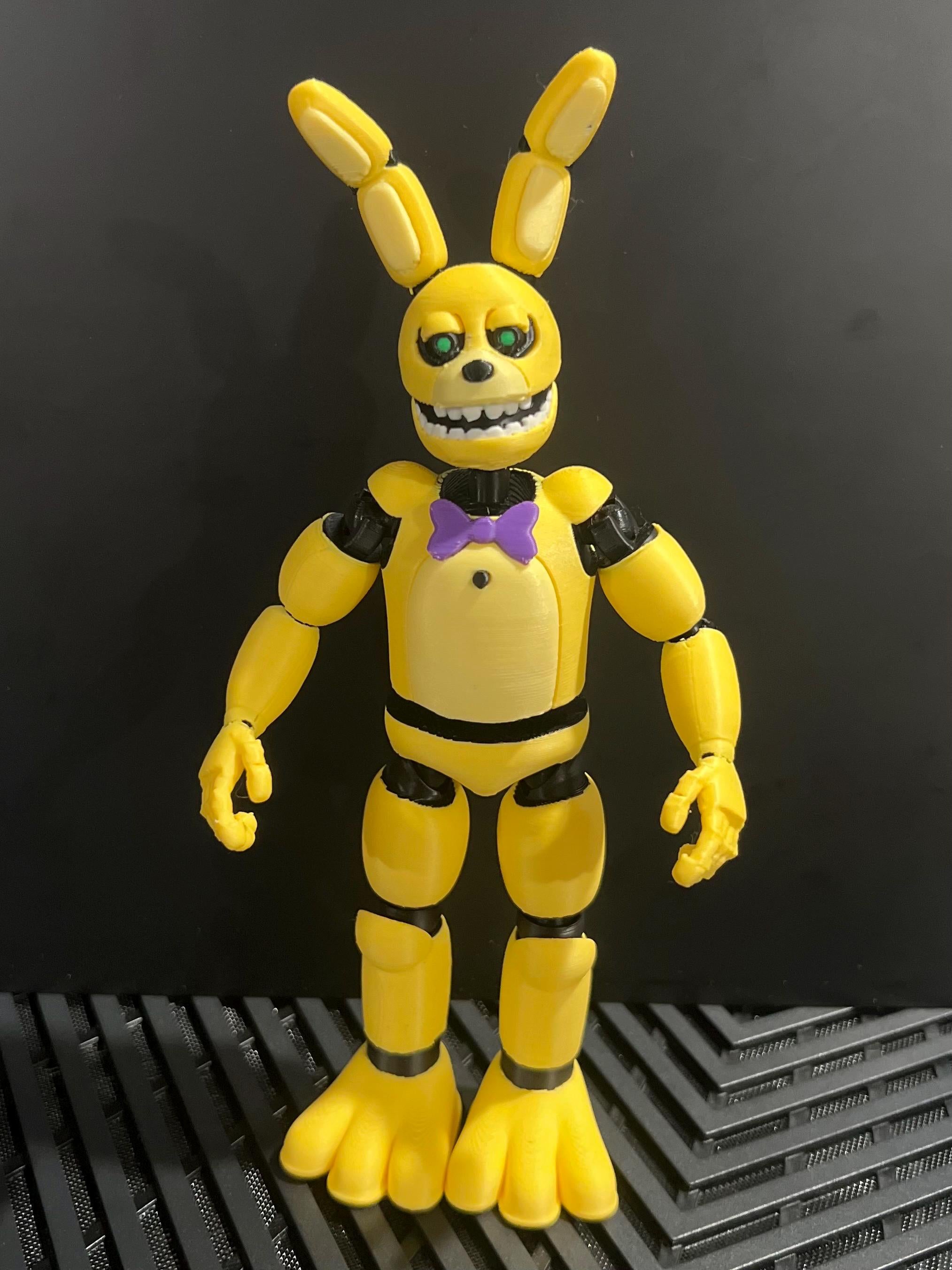 Spring Bonnie OG Articulating Figure FNAF Five Nights At Freddy’s