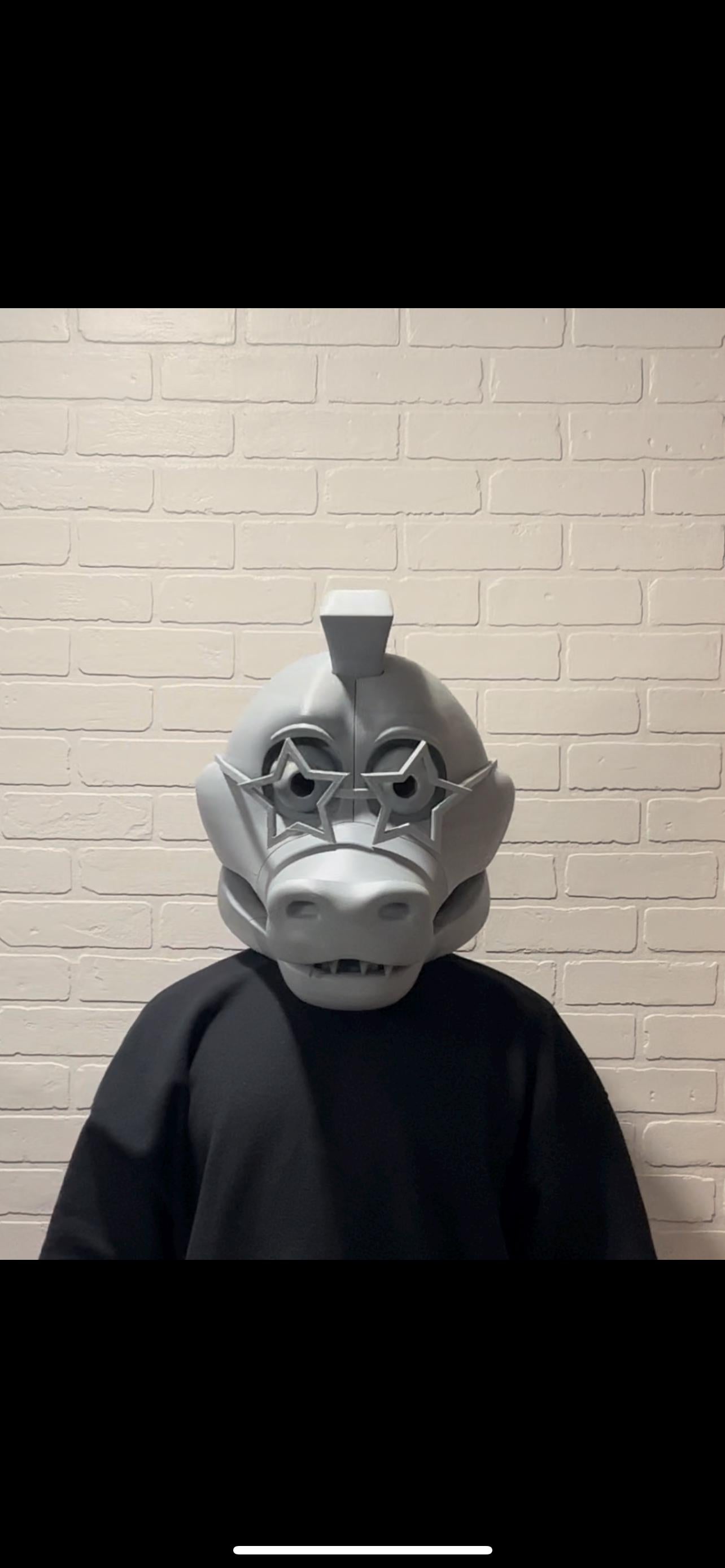 MONTY Cosplay Helmet FNAF Five Nights At Freddy’s Security Breach