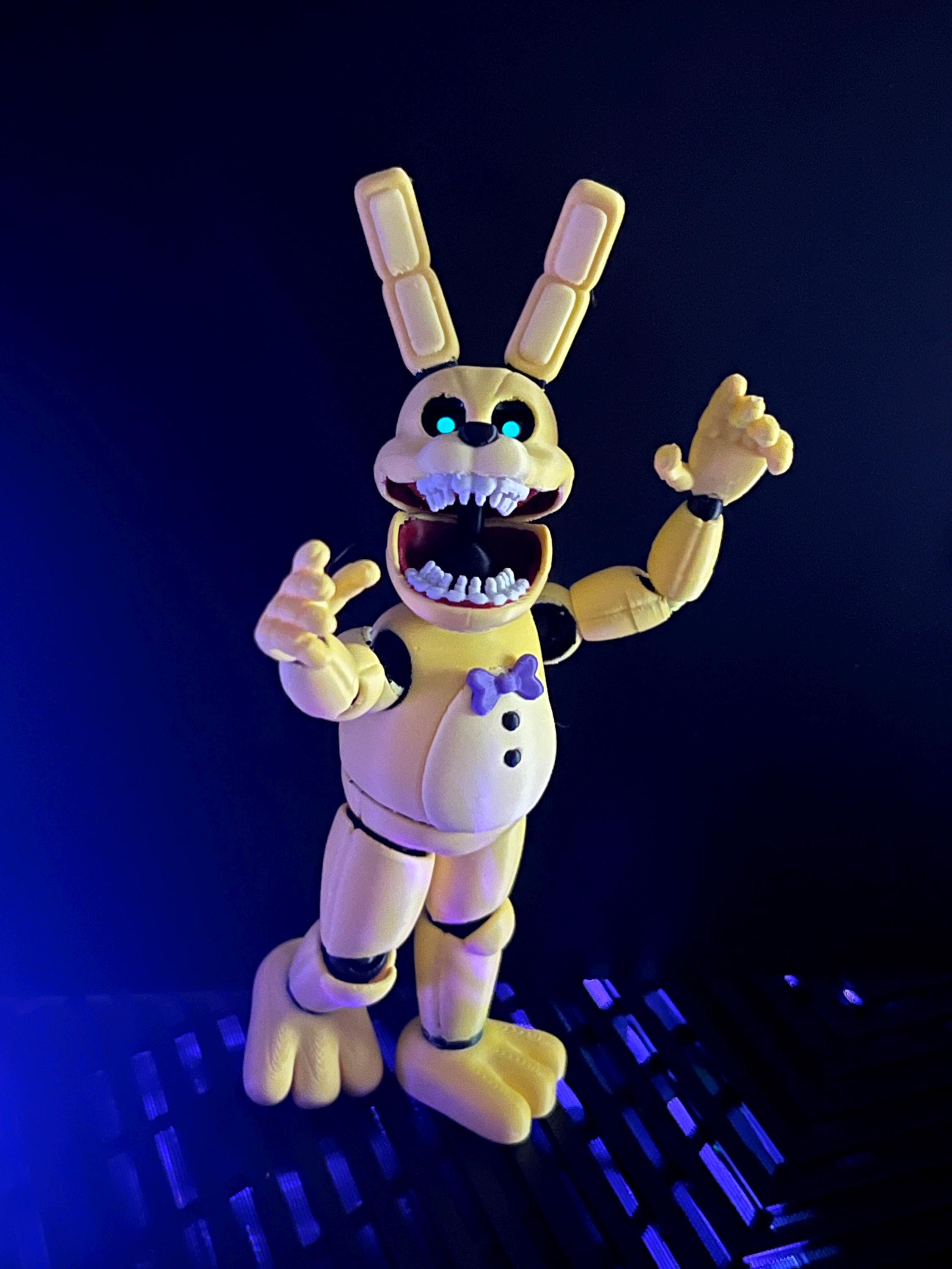 PIT BONNIE Articulating Figure FNAF Five Nights At Freddy’s Into The Pit