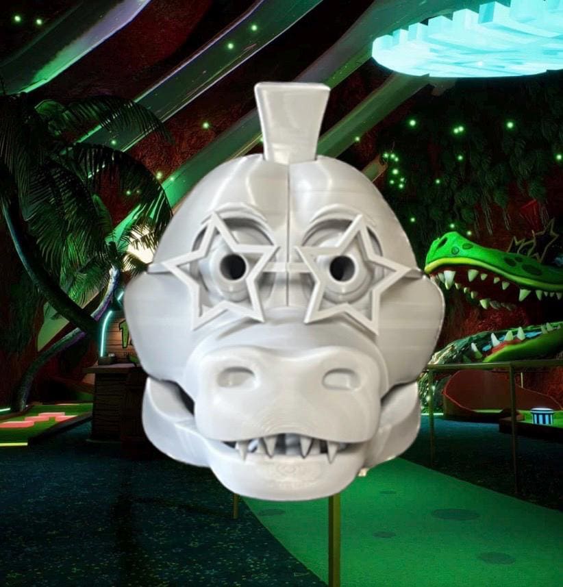 MONTY Cosplay Helmet FNAF Five Nights At Freddy’s Security Breach