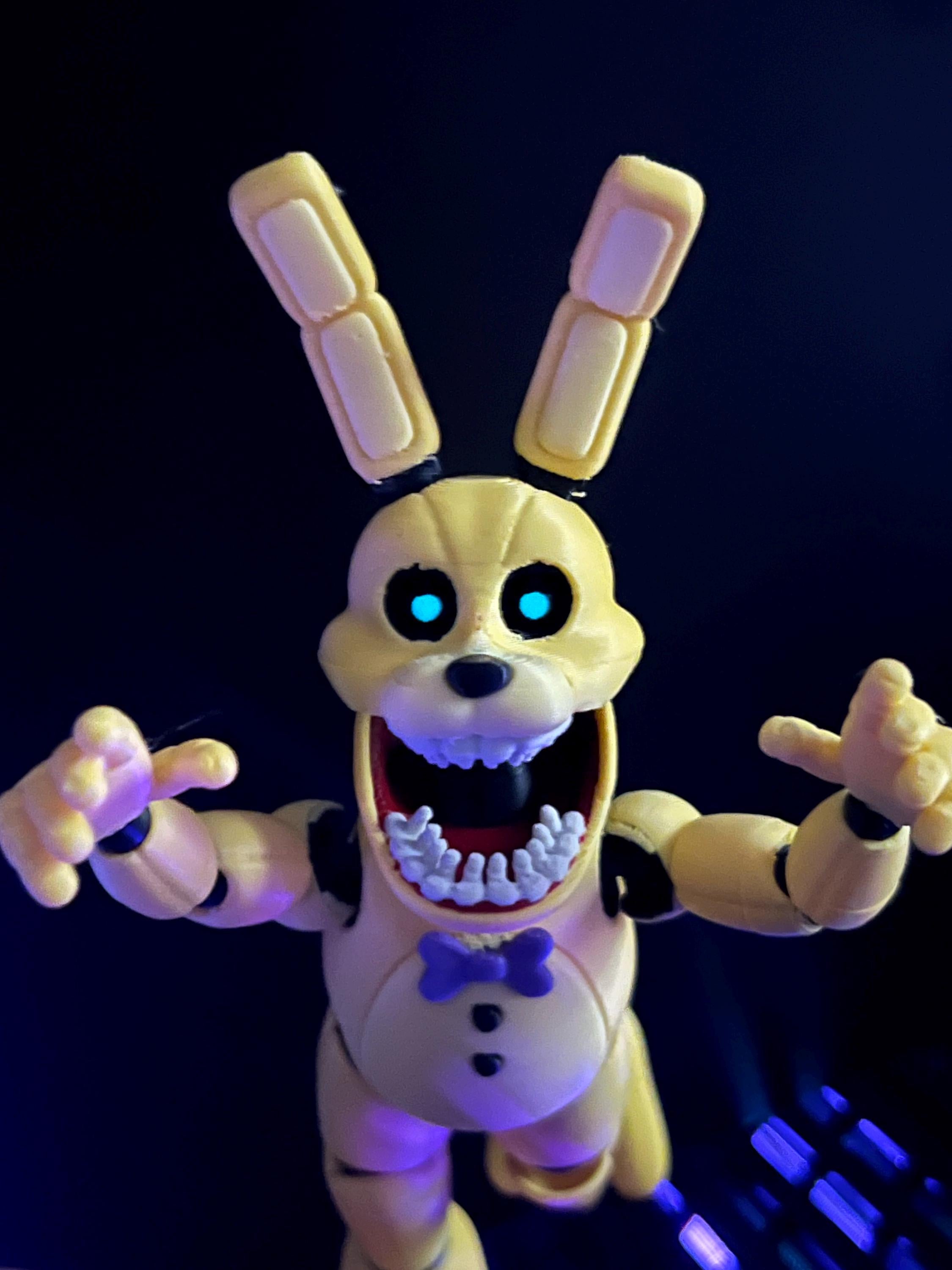 PIT BONNIE Articulating Figure FNAF Five Nights At Freddy’s Into The Pit
