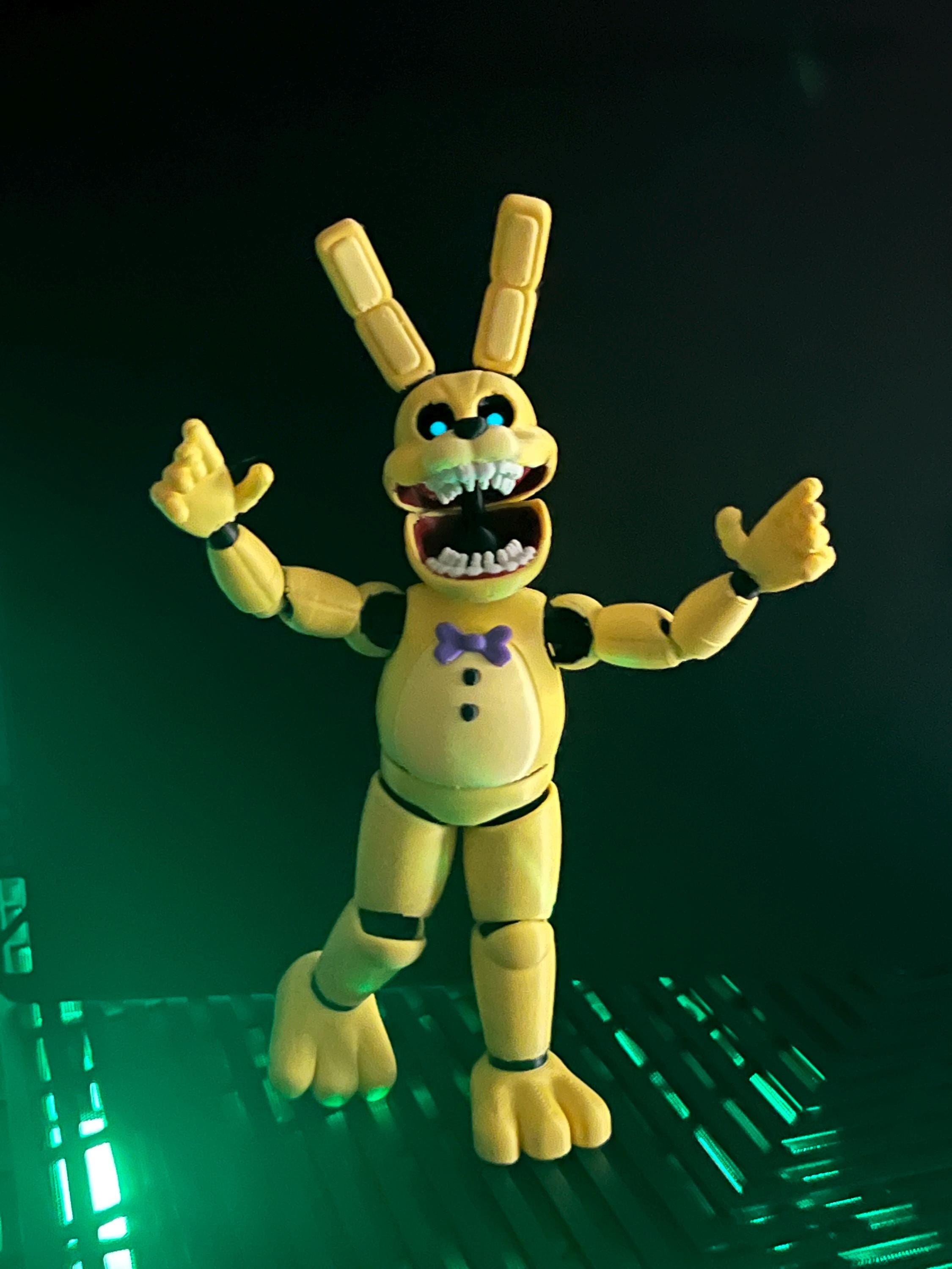 PIT BONNIE Articulating Figure FNAF Five Nights At Freddy’s Into The Pit