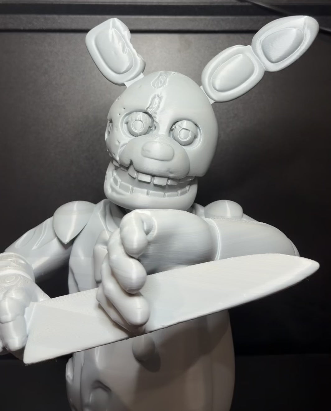 Yellow Rabbit LARGE Bust Iconic Knife Swipe FNAF Five Nights At Freddy’s