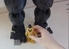 Jumbo Articulating Nightmare Fredbear Figure FNAF Five Nights At Freddy’s